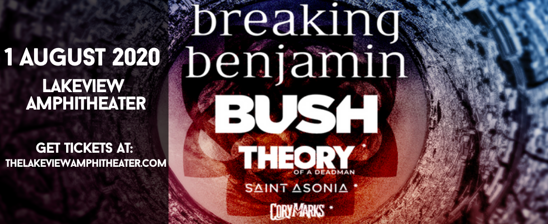 Breaking Benjamin & Bush at Lakeview Amphitheater