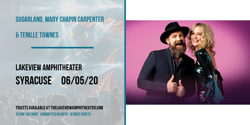 Sugarland, Mary Chapin Carpenter & Tenille Townes at Lakeview Amphitheater