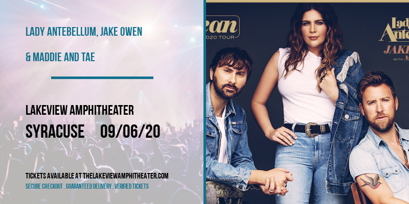 Lady Antebellum, Jake Owen & Maddie and Tae at Lakeview Amphitheater