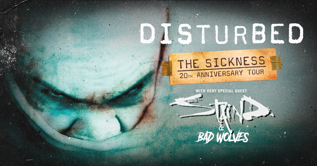 Disturbed, Staind & Bad Wolves [CANCELLED] at Lakeview Amphitheater