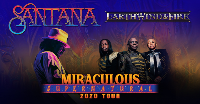 Santana & Earth, Wind and Fire at Lakeview Amphitheater