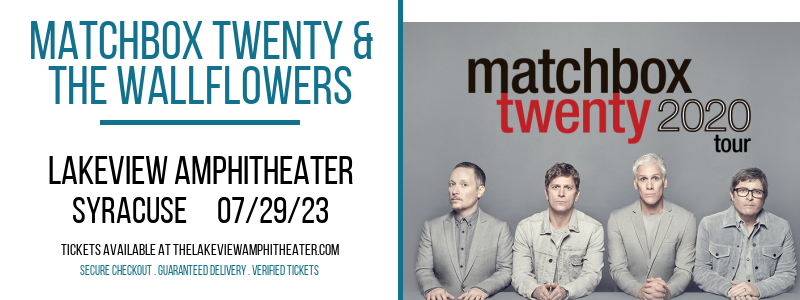 Matchbox Twenty & The Wallflowers at Lakeview Amphitheater
