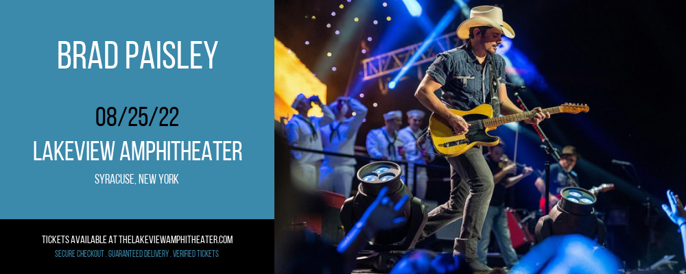 Brad Paisley at Lakeview Amphitheater