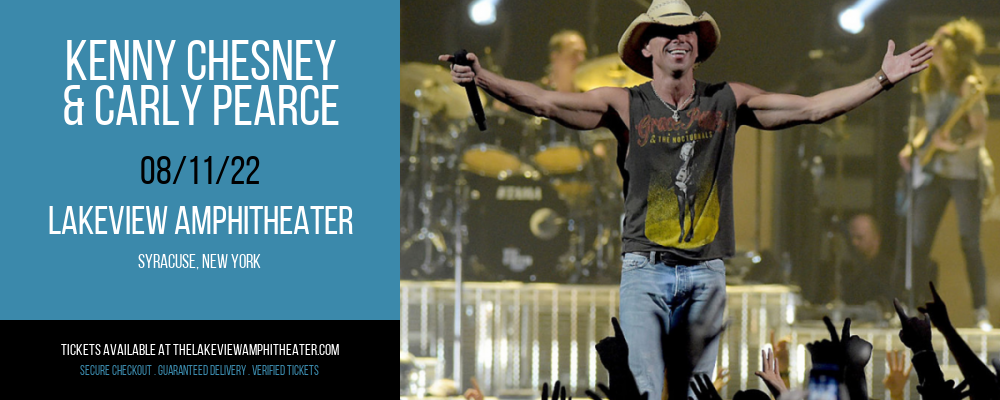 Kenny Chesney & Carly Pearce at Lakeview Amphitheater