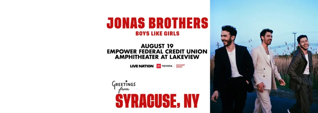 Jonas Brothers at Empower Federal Credit Union Amphitheater at Lakeview