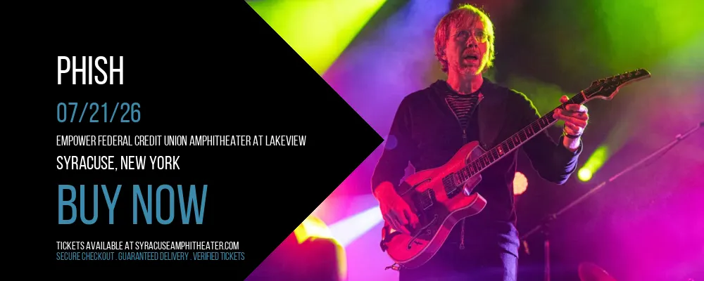 Phish at Empower Federal Credit Union Amphitheater at Lakeview
